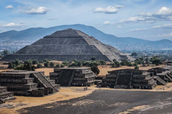 Billet pour le site archéologique de Teotihuacán