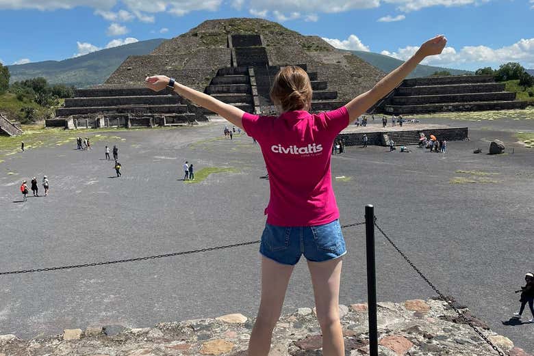 Explorando Teotihuacán