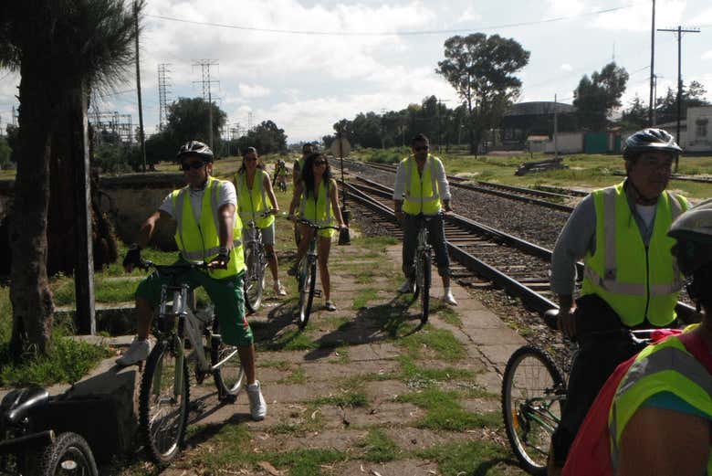 Recorriendo la ruta del tren