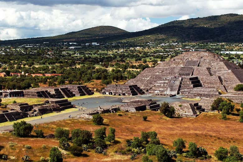 Vista de Teotihuacán