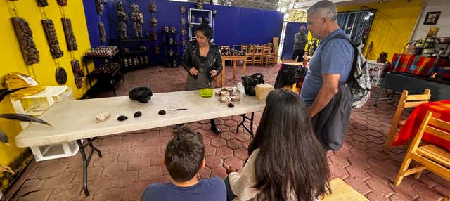 Taller de cerámica en Teotihuacán