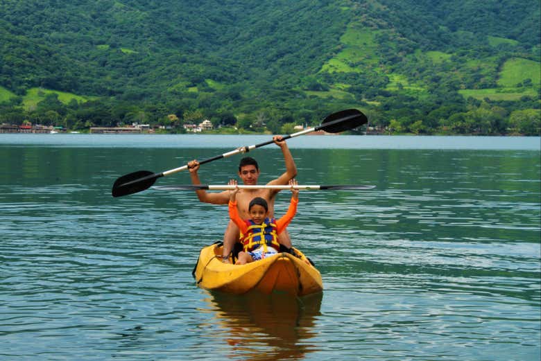 Opcionalmente podréis dar un paseo en kayak