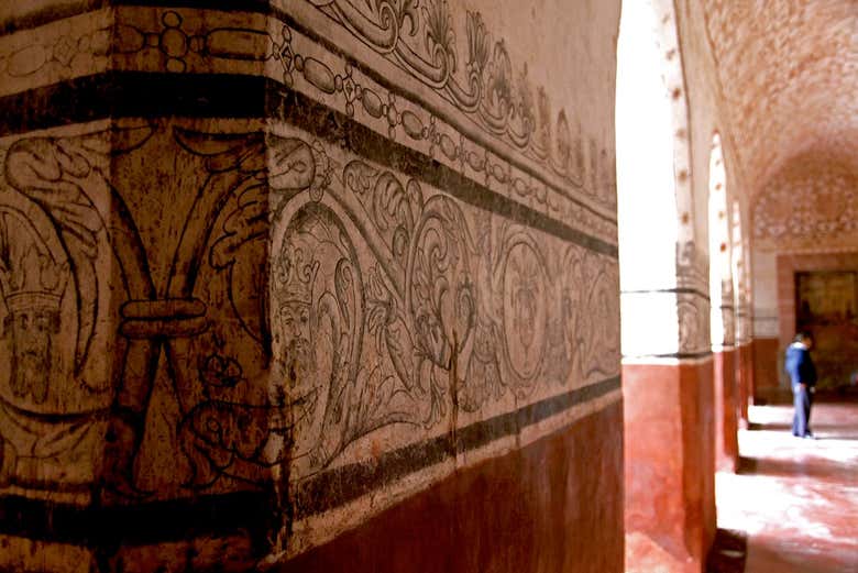 Pinturas del interior del Ex Convento 