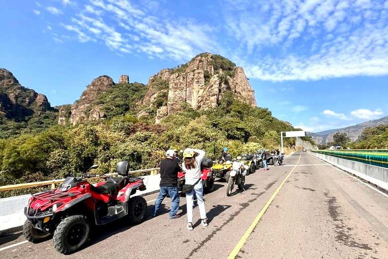 Paisajes de los alrededores de Tepoztlán