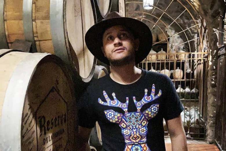 Interior de la destilería La Rojeña 