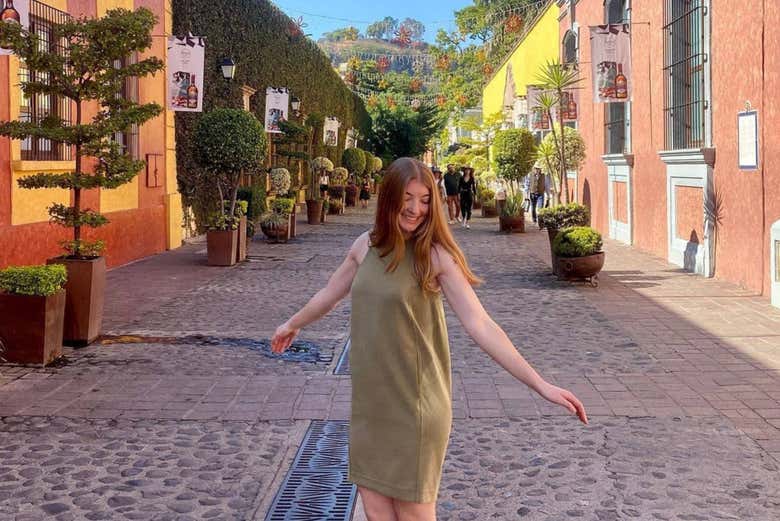 Calles coloridas de Tequila 