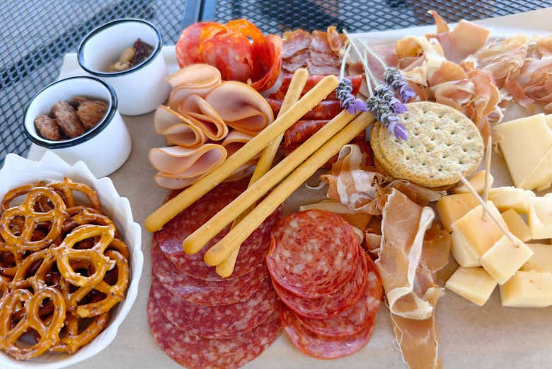 Pair it with a cheese and cold cuts platter