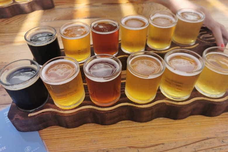 Listos para degustar la cerveza artesanal