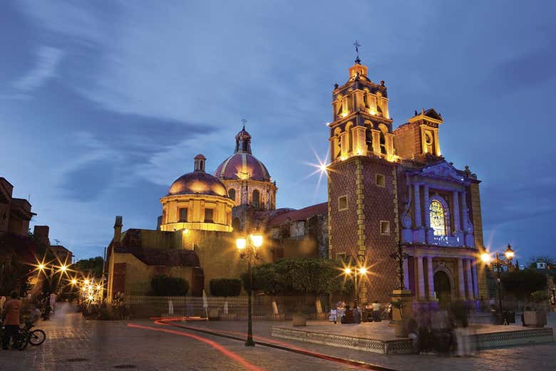 La magie de Tequisquiapan la nuit