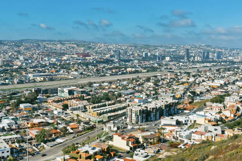 Tijuana desde las alturas