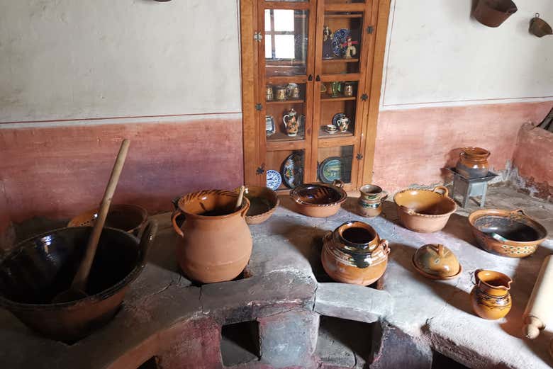 Uma fazenda típica de Tlaxco