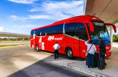 Ônibus entre o aeroporto e Tulum