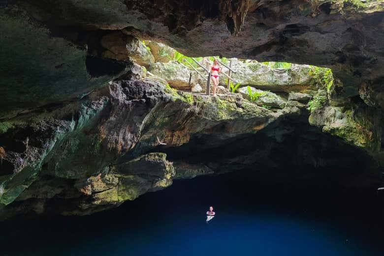Swim in a cenote