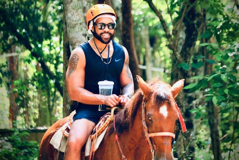 There's no better way to discover the Tulum jungle!