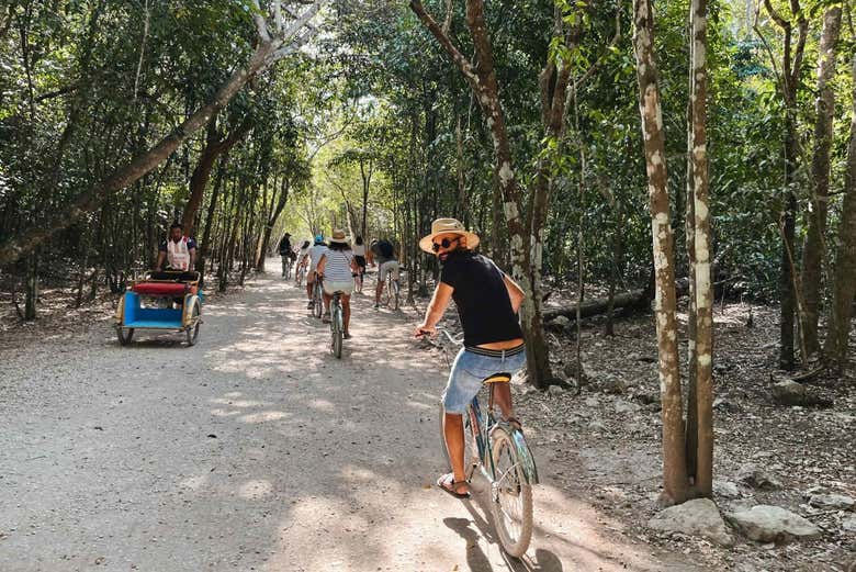 Explore Cobá by bike!