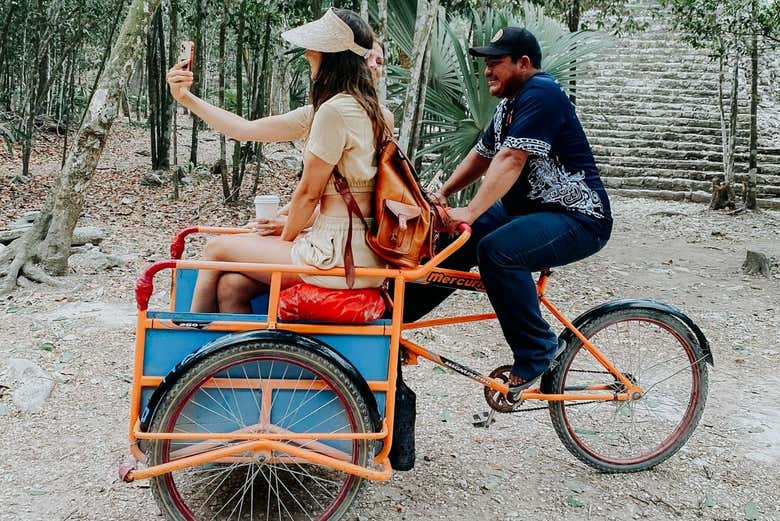 See Cobá from a unique perspective