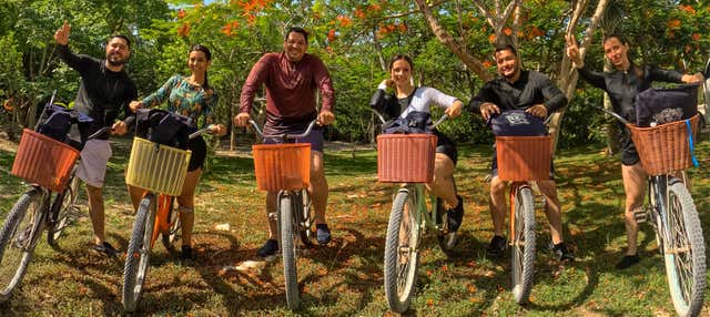Balade à vélo dans Chemuyil et vers ses cénotes