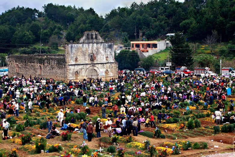 Cimitero di San Juan Chamula