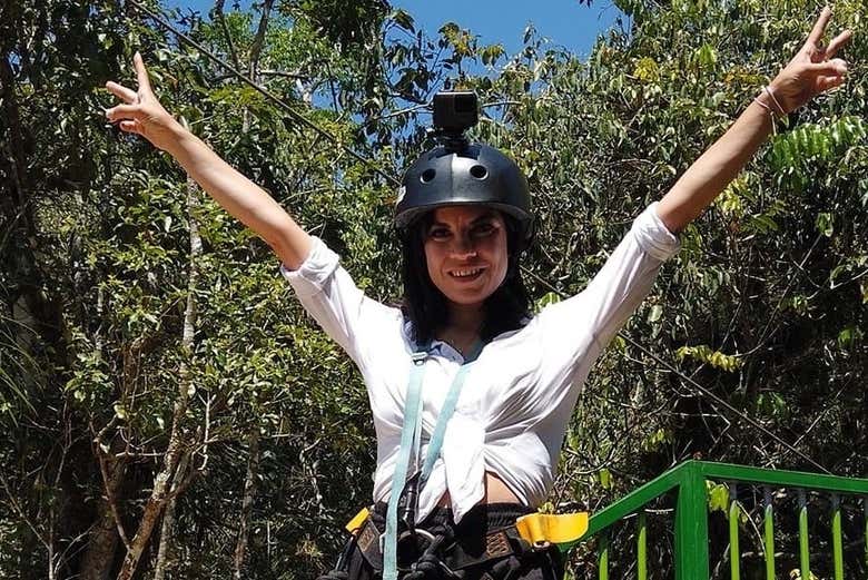 Você vai se divertir muito praticando rapel
