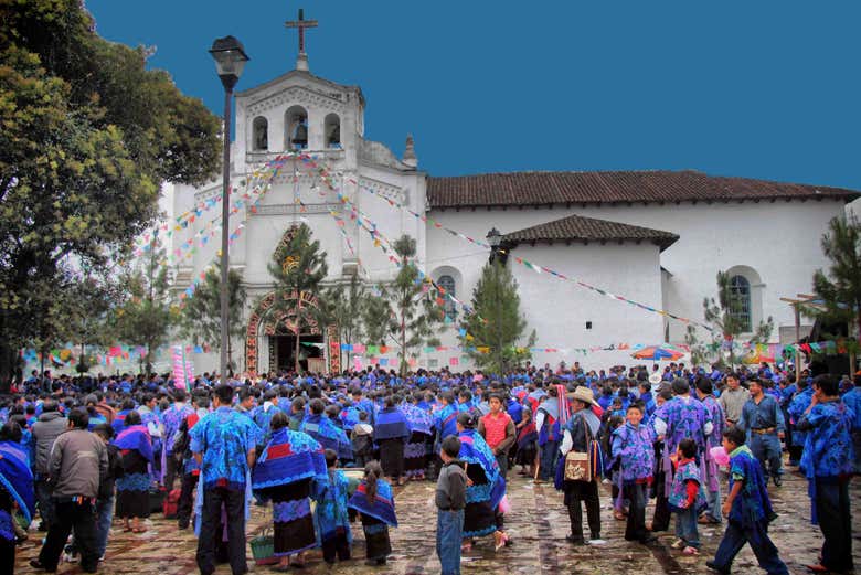 Zincantán, poblado indígena