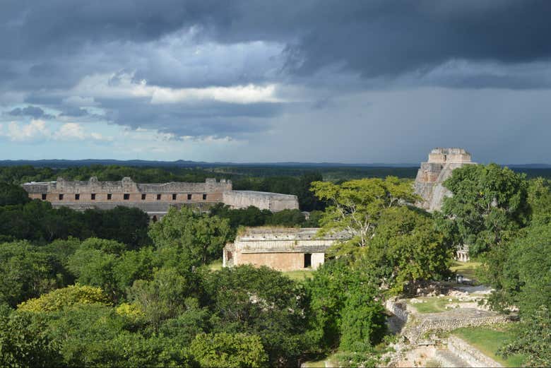 Vous verrez les merveilles architecturales créées par les Mayas