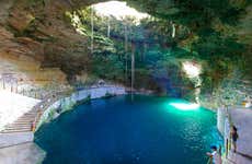 Ingresso do cenote Hubiku e Museu da Tequila Don Tadeo