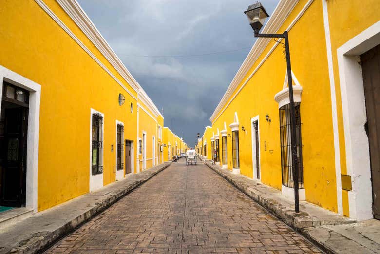 Callejuelas amarillas de Izamal