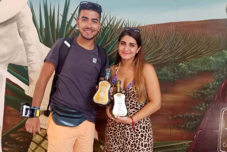 Tasting tequila in Valladolid