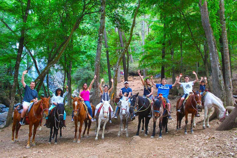 Hands up for horseriding!