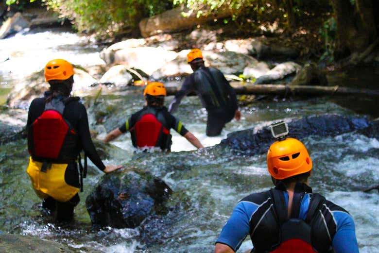 Sumergidos en el agua