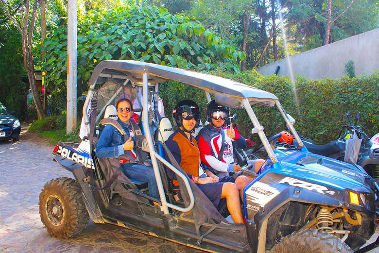 Disfrutando de la aventura