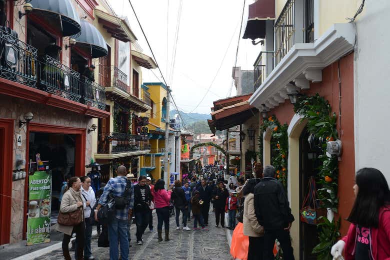 The streets of Naolinco