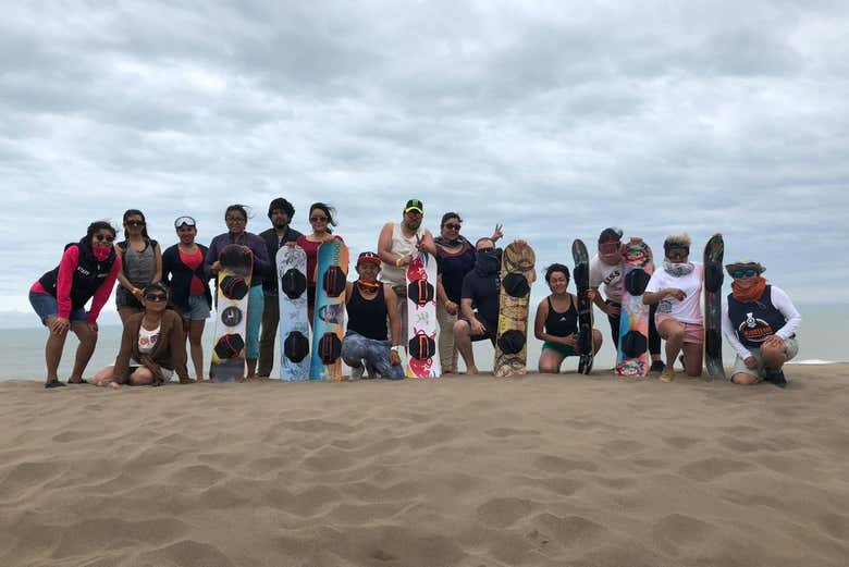 ¡La foto grupal del recuerdo!