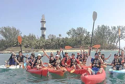 ¡Foto del recuerdo en isla de Sacrificios!