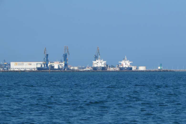 Paisajes durante la travesía a la isla de Sacrificios