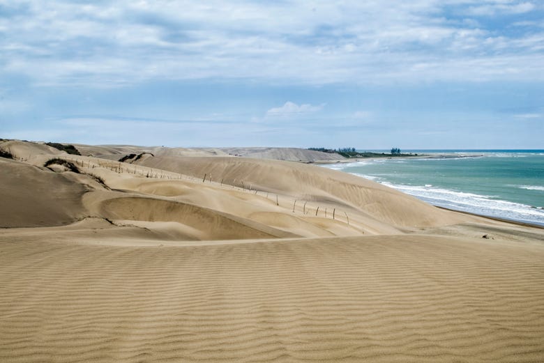 The beach of Chachalacas