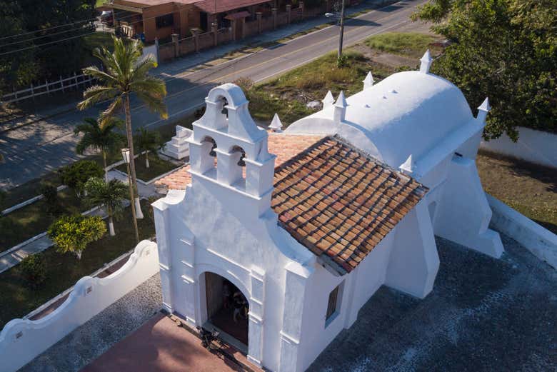 Vista aerea dell'Ermita del Rosario