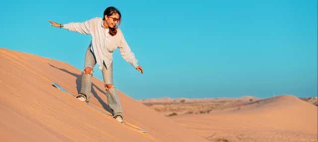 Sandboarding en las dunas de Chachalacas