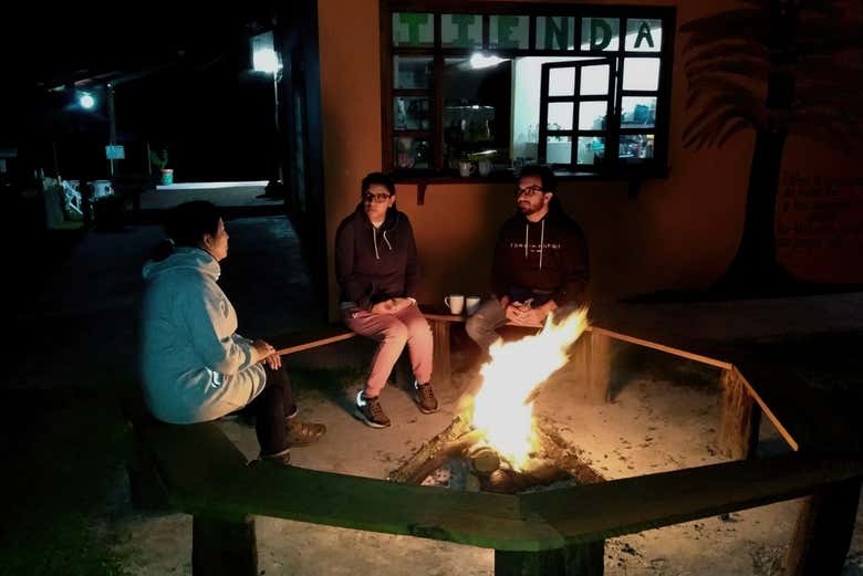 Al calor de la hoguera