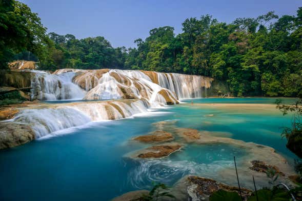 Excursión de 3 días a Palenque, Agua Azul y Misol-Há