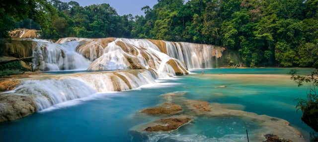 Excursión de 3 días a Palenque, Agua Azul y Misol-Há