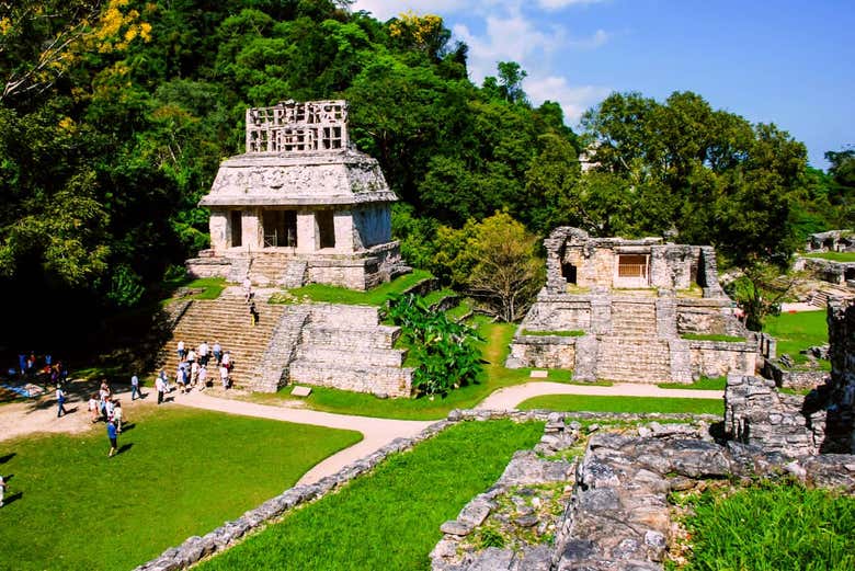 Ruinas mayas en Palenque
