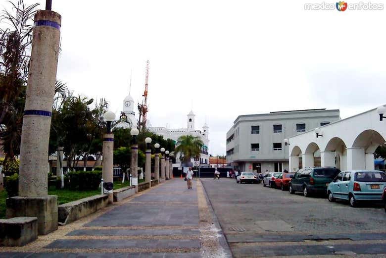Centro de la ciudad mexicana