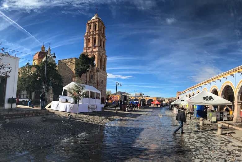 Un paseo por el casco antiguo de Sombrerete
