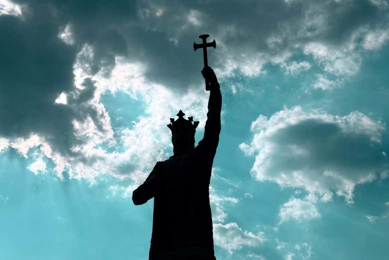 El monumento Stefan Cel Mare