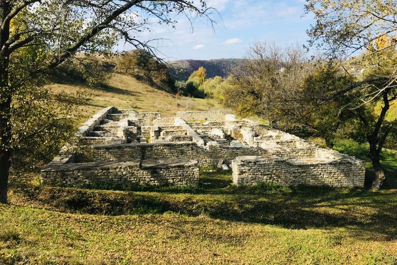 Sítio arqueológico em Orheuil Vechi