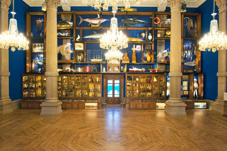 Gabinete da sala Oceanomania