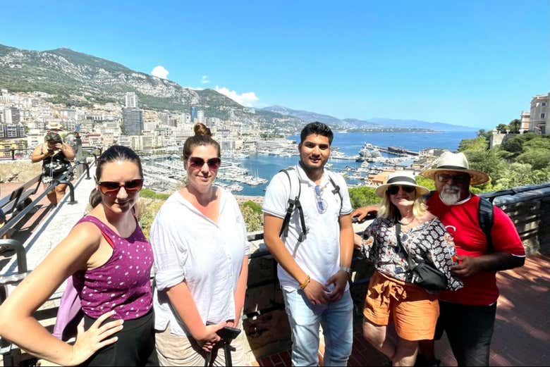 Recorriendo a pie el Principado de Mónaco