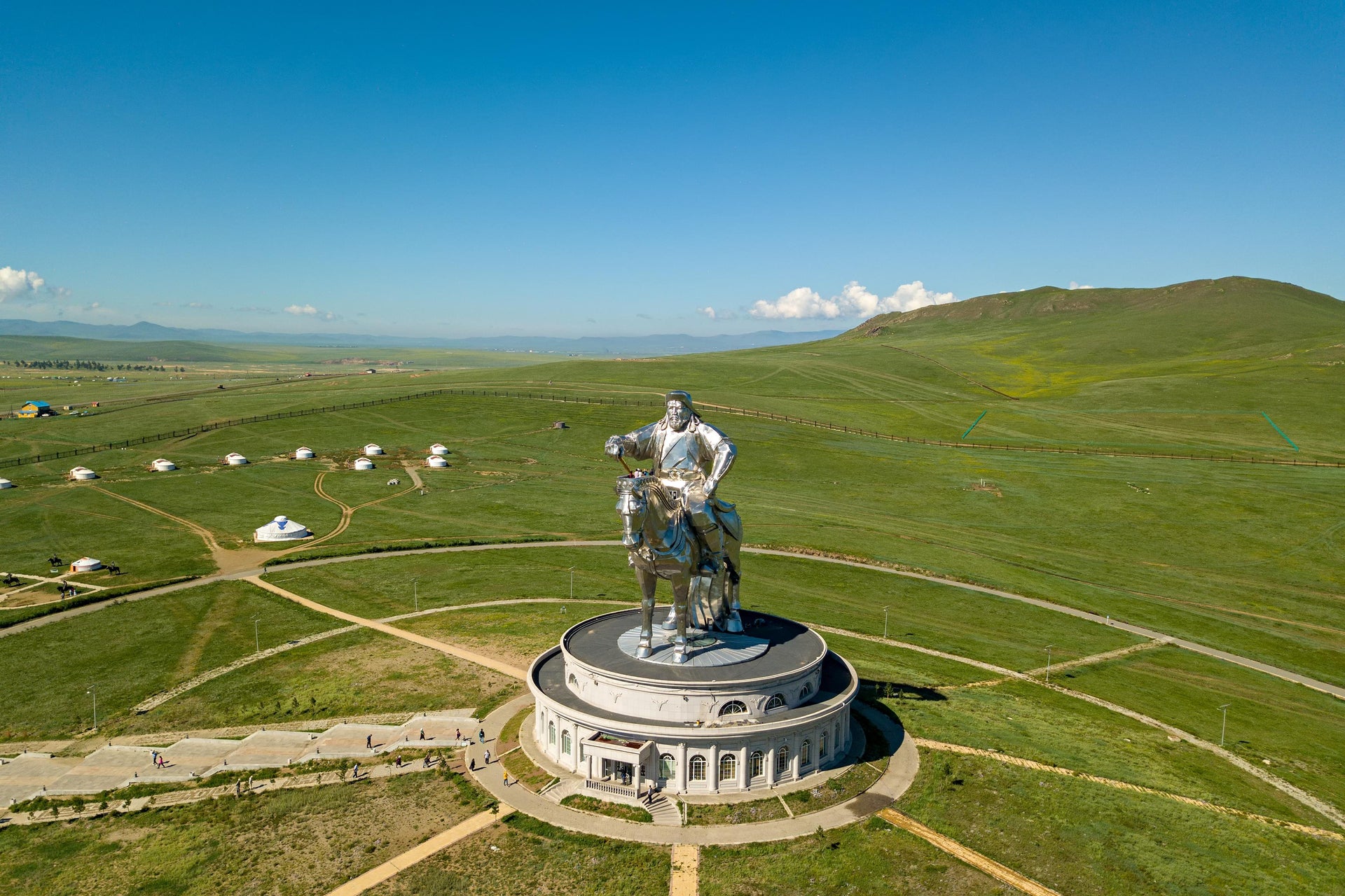 Parc national de Gorkhi-Terelj + Statue Gengis Khan