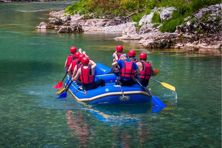 Rafting down the Tara River